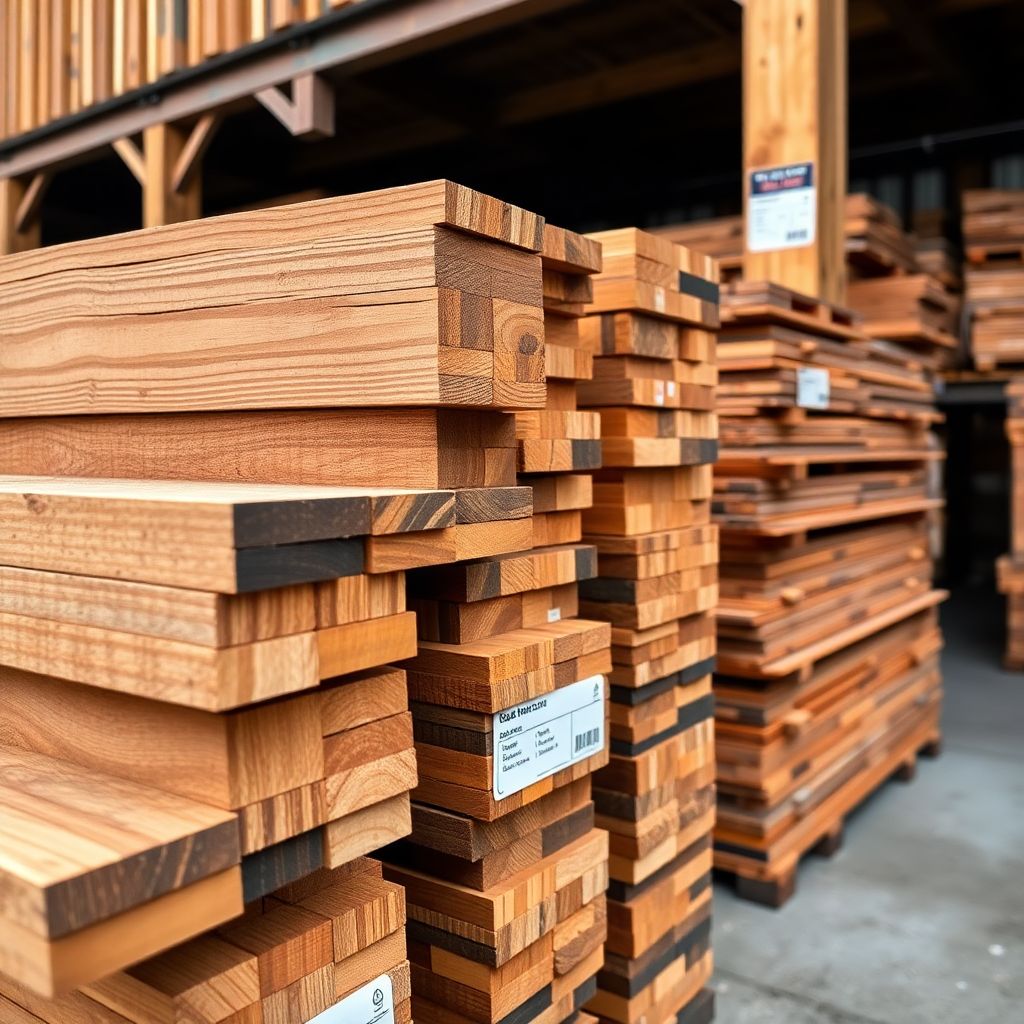 Madera Tratada para Exterior